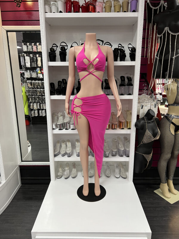 Lace Up Skirt Set - Image 7
