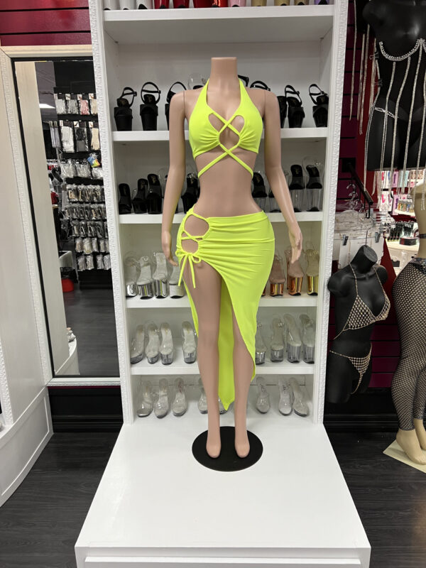 Lace Up Skirt Set - Image 4