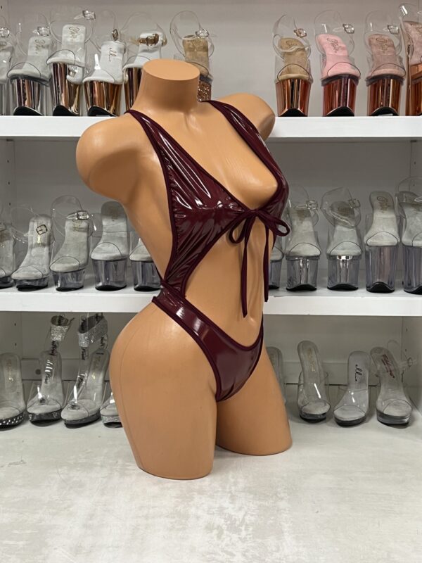 Front Tie High Hip Romper - Image 3