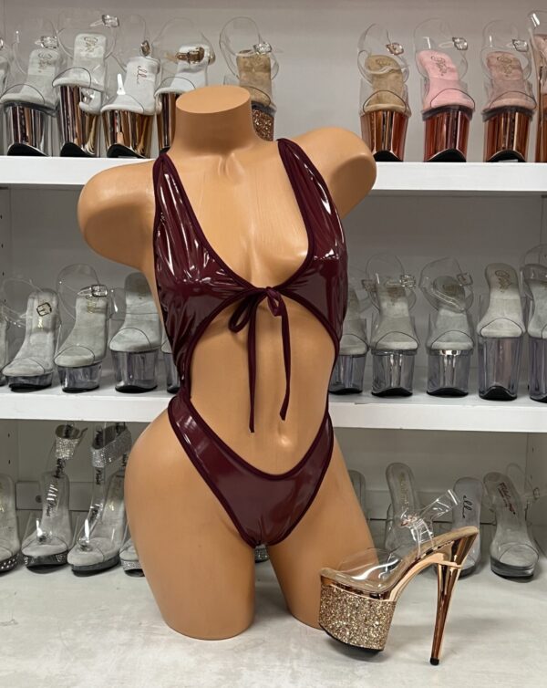 Front Tie High Hip Romper