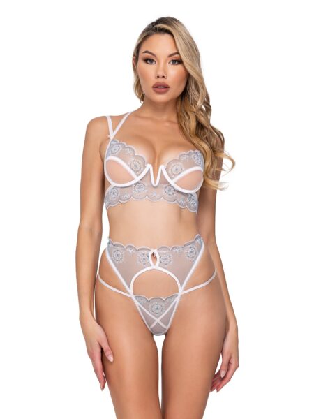 LI632 - Snow Queen 2-Piece Pom Pom Short Set