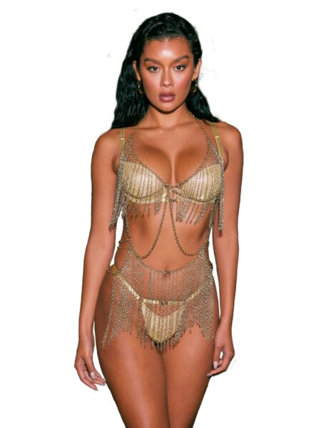 LI645 - Fringe Fetish Body Chain