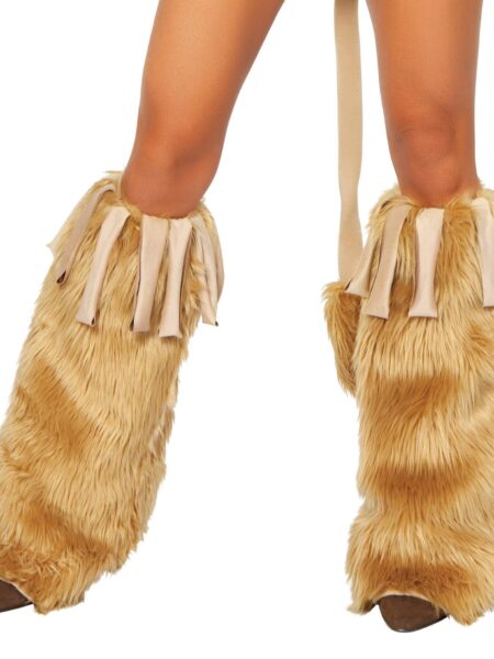 Leg warmer with fringe