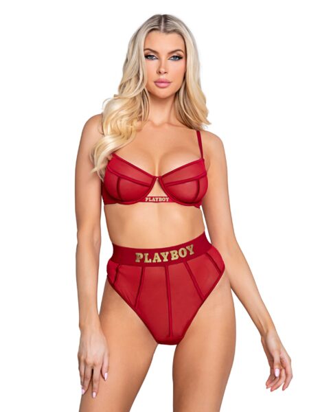 PBLI119 - Playboy Cage 2-Piece Set