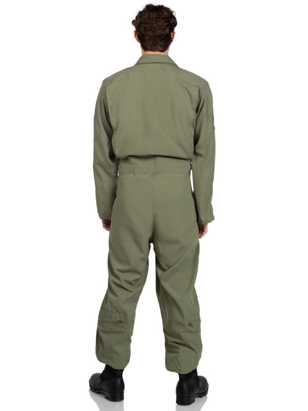 Men's Top Gun Costume Flight Suit - Image 2