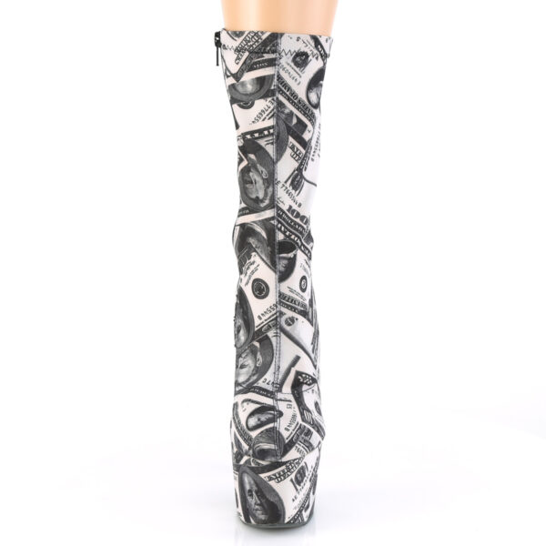 **7" Heel, 2 3/4" PF Pull-On Stretch Sock-Like Ankle Bootie - Image 2