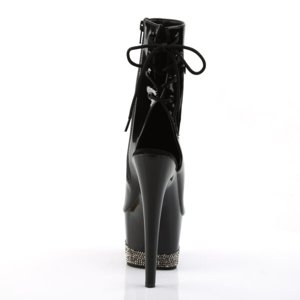 7" Heel, 2 3/4" PF Open Toe/Heel Ankle Boot, Side Zip - Image 4