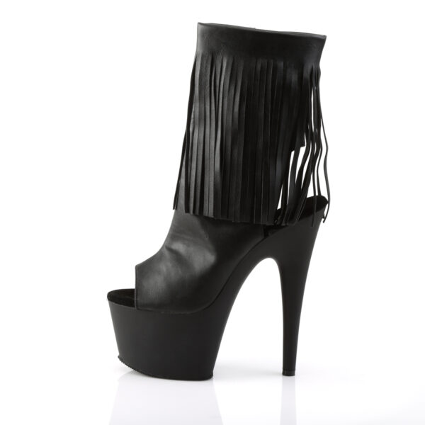 7" Heel, 2 3/4" PF Open Toe/Heel Ankle Boot, Side Zip - Image 3