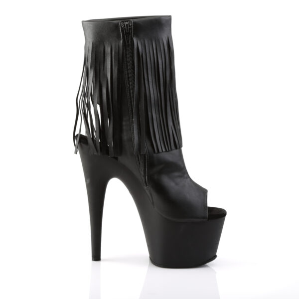 7" Heel, 2 3/4" PF Open Toe/Heel Ankle Boot, Side Zip - Image 5