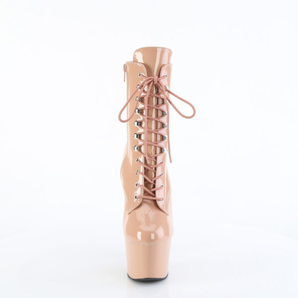 7" Heel, 2 3/4" PF Lace-Up Front Ankle Boot, Side Zip - Image 2