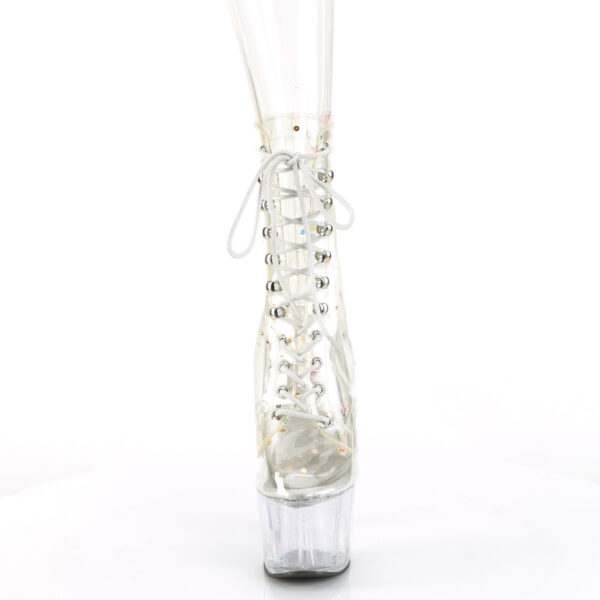 *7" Heel, 2 3/4" PF Lace-Up Front Ankle Boot - Image 2