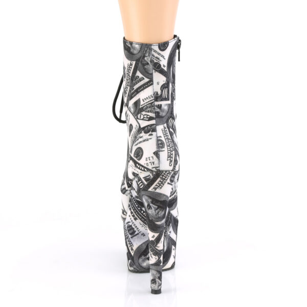 7" Heel, 2 3/4" PF Lace-Up Front Ankle Boot, Side Zip - Image 4
