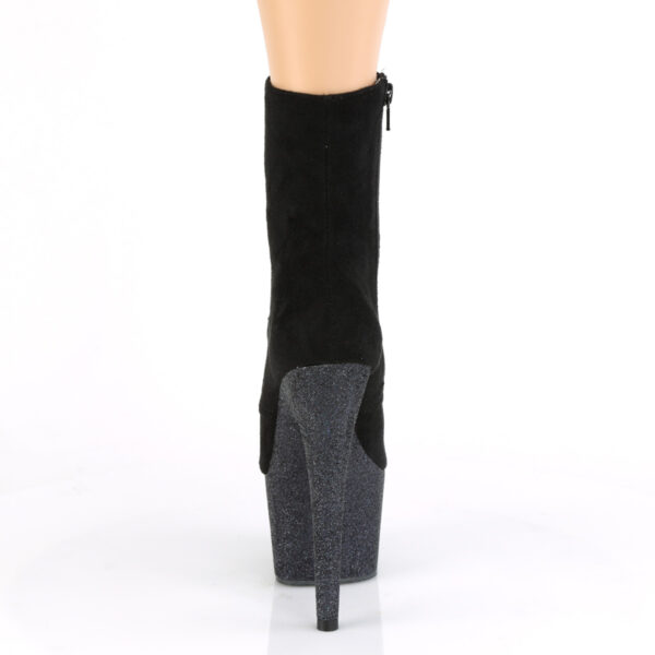 7" Heel, 2 3/4" PF Lace-Up Front Ankle Boot, Side Zip - Image 4