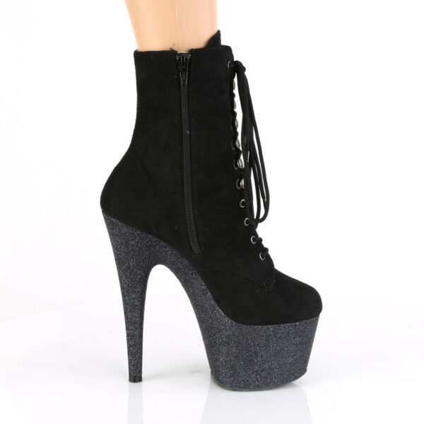 7" Heel, 2 3/4" PF Lace-Up Front Ankle Boot, Side Zip - Image 5