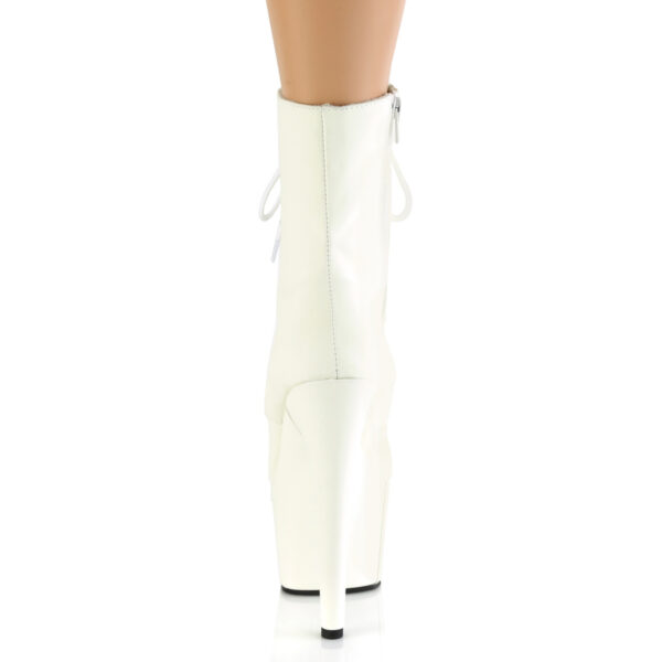 7" Heel, 2 3/4" PF Lace-Up Front Ankle Boot, Side ZIp - Image 4