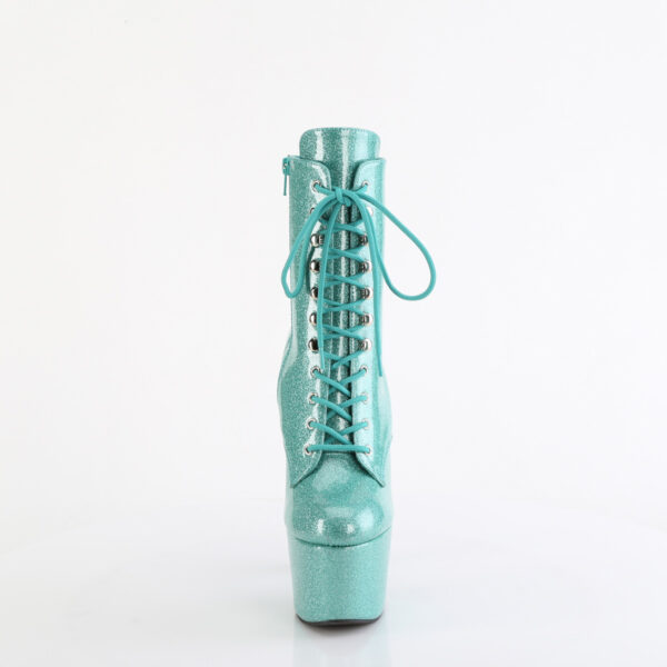 7" Heel, 2 3/4" PF Lace-Up Front Ankle Boot, Side Zip - Image 2