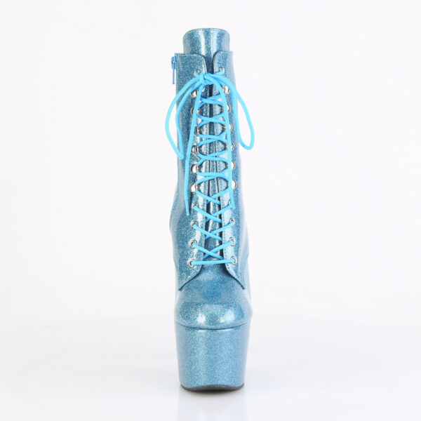 7" Heel, 2 3/4" PF Lace-Up Front Ankle Boot, Side Zip - Image 2