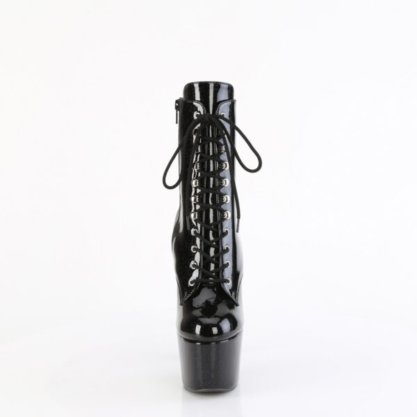 7" Heel, 2 3/4" PF Lace-Up Front Ankle Boot, Side Zip - Image 2