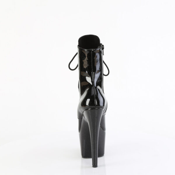 7" Heel, 2 3/4" PF Lace-Up Front Ankle Boot, Side Zip - Image 4