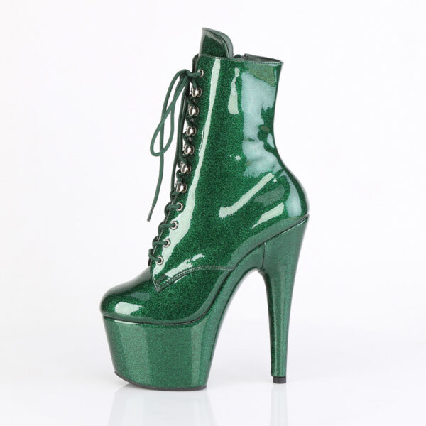 7" Heel, 2 3/4" PF Lace-Up Front Ankle Boot, Side Zip - Image 3