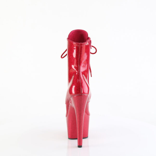 7" Heel, 2 3/4" PF Lace-Up Front Ankle Boot, Side Zip - Image 4