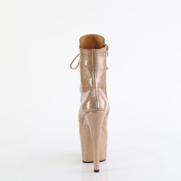7" Heel, 2 3/4" PF Lace-Up Front Ankle Boot, Side Zip - Image 4