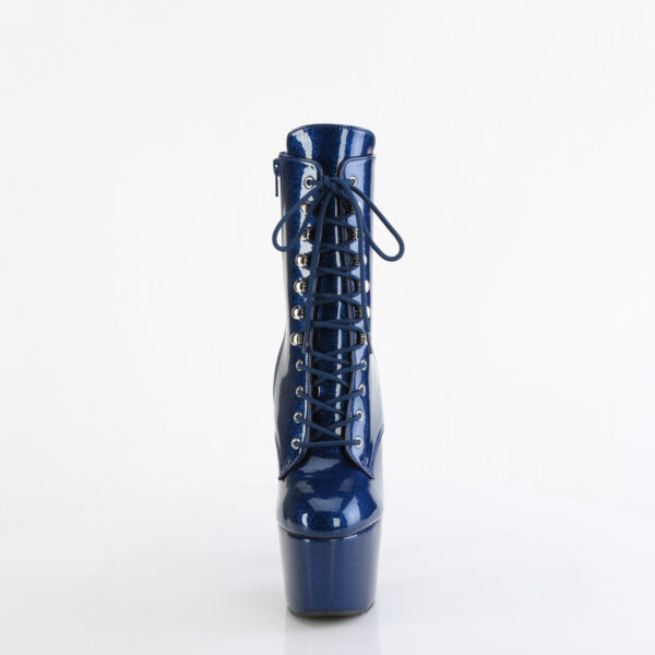 7" Heel, 2 3/4" PF Lace-Up Front Ankle Boot, Side Zip - Image 2