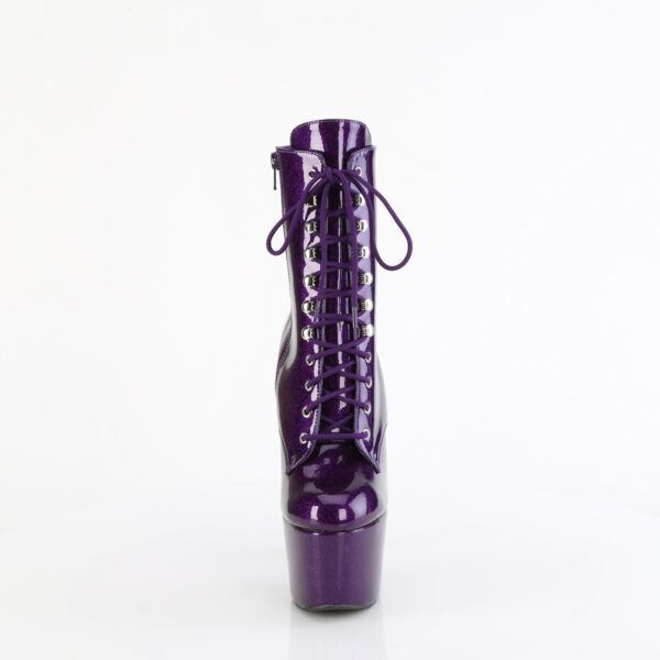 7" Heel, 2 3/4" PF Lace-Up Front Ankle Boot, Side Zip - Image 2