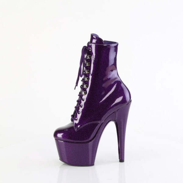 7" Heel, 2 3/4" PF Lace-Up Front Ankle Boot, Side Zip - Image 3