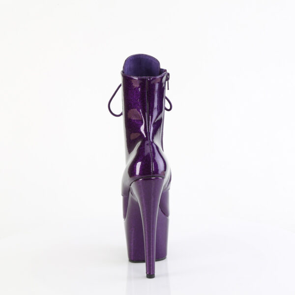 7" Heel, 2 3/4" PF Lace-Up Front Ankle Boot, Side Zip - Image 4