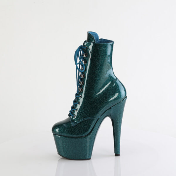 7" Heel, 2 3/4" PF Lace-Up Front Ankle Boot, Side Zip - Image 3