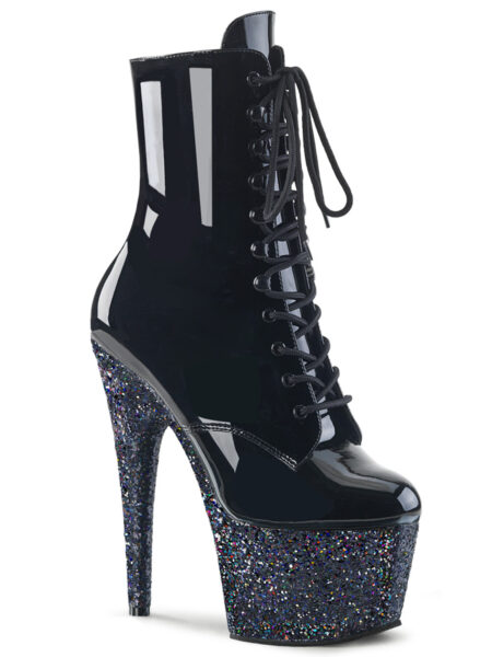 7" Heel, 2 3/4" PF Ankle Boot, Side Zip