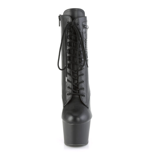 7" Heel, 2 3/4" PF Lace-Up Front Ankle Boot, Side Zip - Image 2