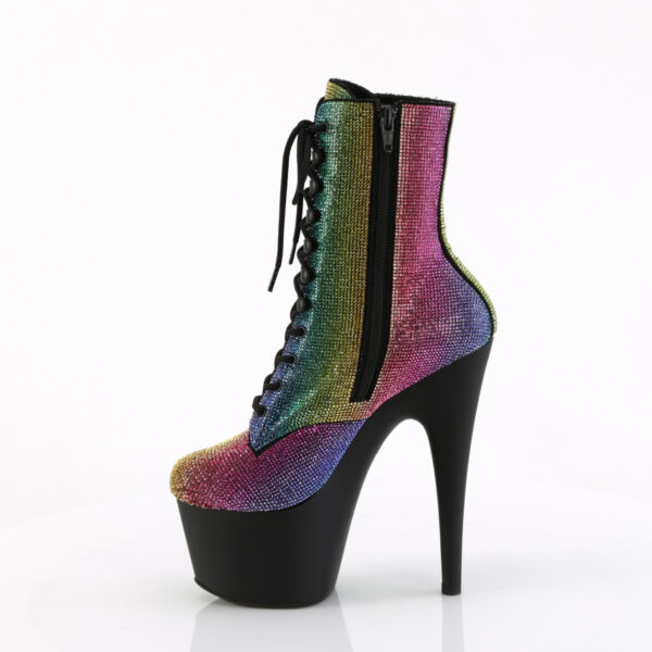 **7" Heel , 2 3/4" PF RS Embellished Ankle Boot, Side Zip - Image 3