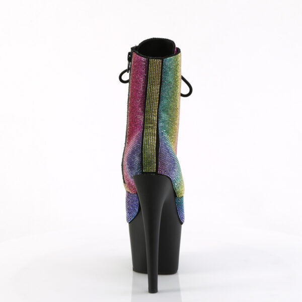 **7" Heel , 2 3/4" PF RS Embellished Ankle Boot, Side Zip - Image 4
