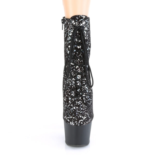7" Heel, 2 3/4" PF Lace-Up Front Ankle Boot, Side Zip - Image 2