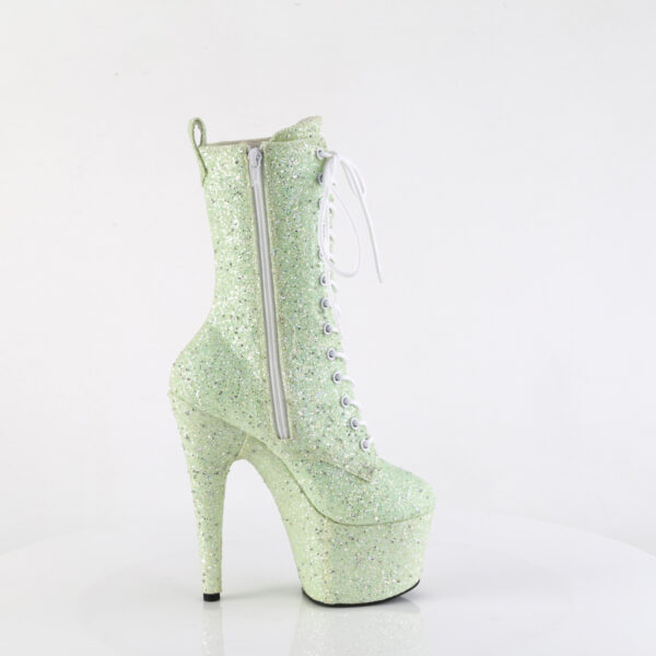 7" Heel, 2 3/4" PF Lace-Up Front Ankle Boot, Side Zip - Image 5