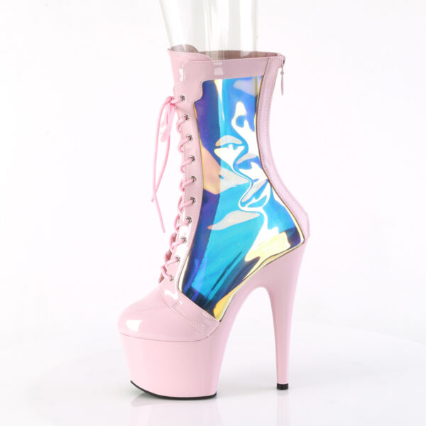 7" Heel, 2 3/4" PF Lace-Up Front Anke Boot, Back Zip - Image 3