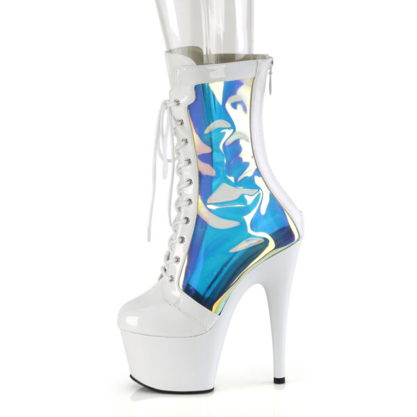 7" Heel, 2 3/4" PF Lace-Up Front Anke Boot, Back Zip - Image 3