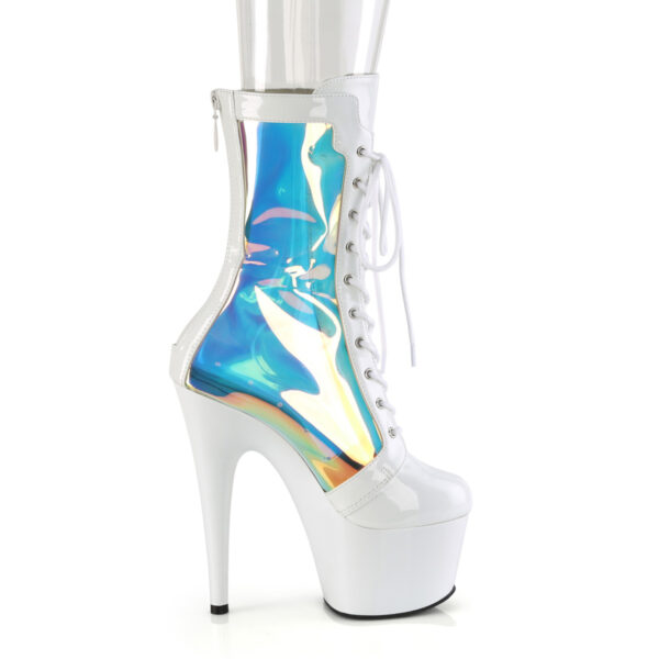 7" Heel, 2 3/4" PF Lace-Up Front Anke Boot, Back Zip - Image 5