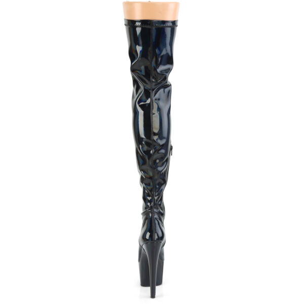 7" Heel, 2 3/4" PF Stretch Thigh Boot, Side Zip - Image 4