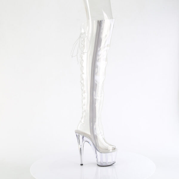 **7" Heel, 2 3/4" PF Open Toe/Over-The-Knee Boot, Side Zip - Image 5