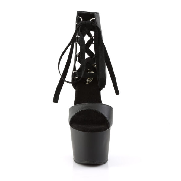 7" Heel, 2 3/4" PF Front Lace-Up Sandal - Image 2