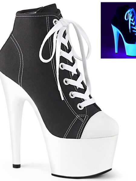 7″ Heel, 2 3/4″ PF Sneaker, Side Zip