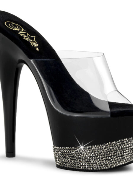 7" Heel, 2 3/4" PF Slide w/ Rhinestone Platform