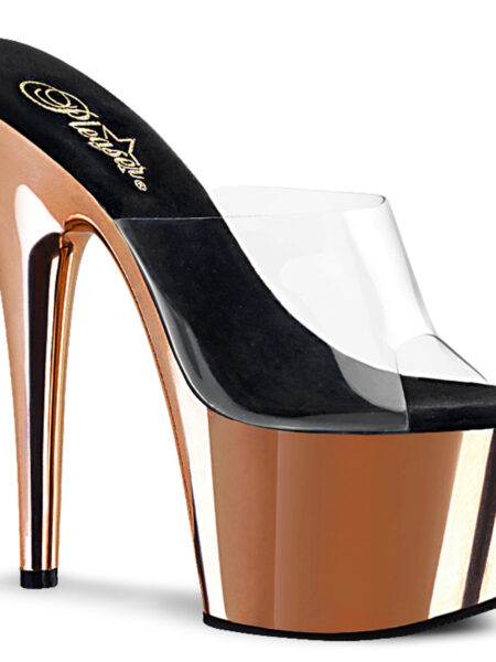 7" Heel, 2 3/4" Chrome Plated PF Slide