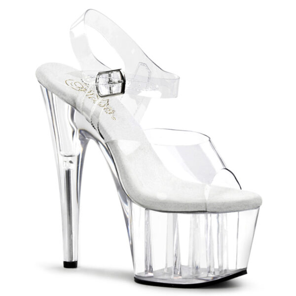 7" Heel, 2 3/4" PF Ankle Strap Sandal