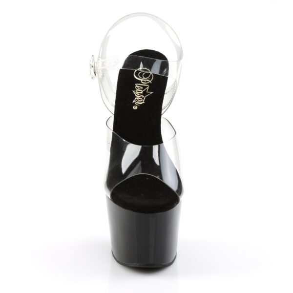 7" Heel, 2 3/4" PF Ankle Strap Sandal - Image 2