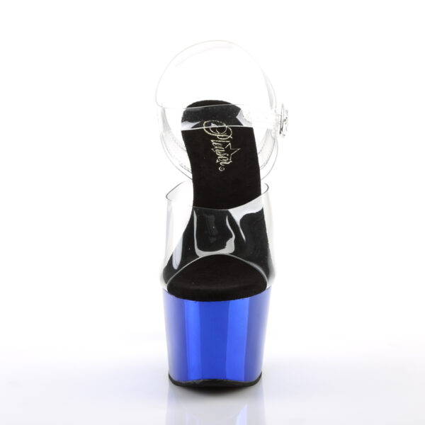 7" Heel, 2 3/4" PF Ankle Strap Sandal - Image 2