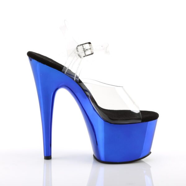 7" Heel, 2 3/4" PF Ankle Strap Sandal - Image 5